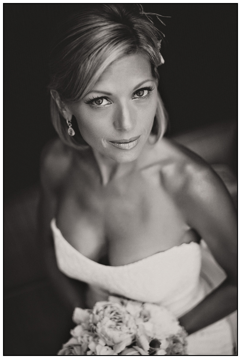 Bride at Hotel Yountville in Napa