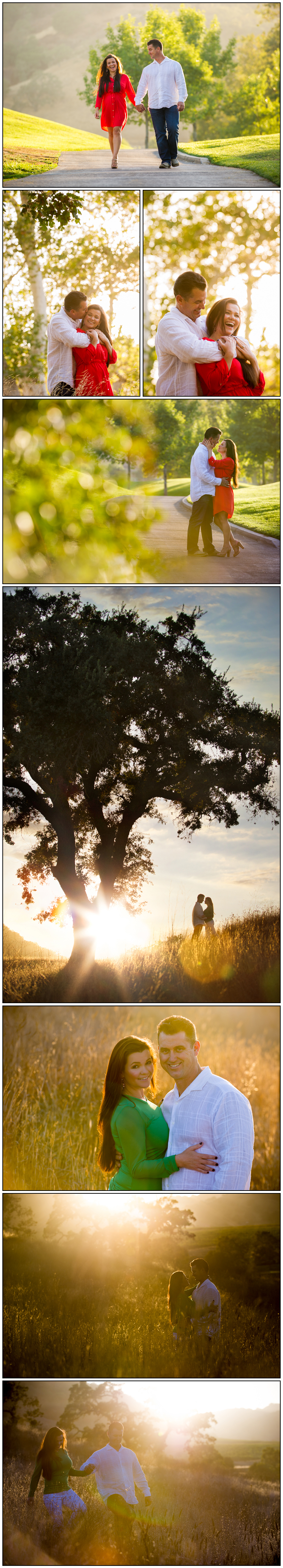 Engagement Shoot at CordeValle Golf Course