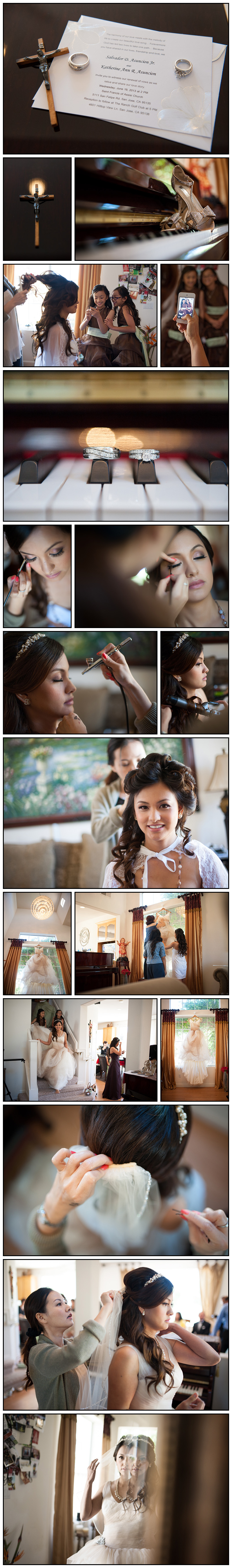 Bride Getting Ready San Jose