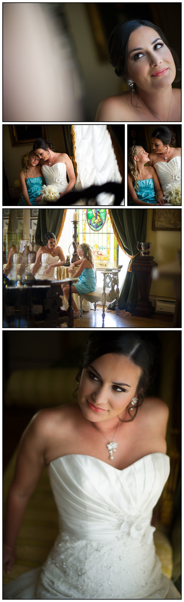 Bridal Portraits of Brianna at Jefferson Street Mansion in Benicia