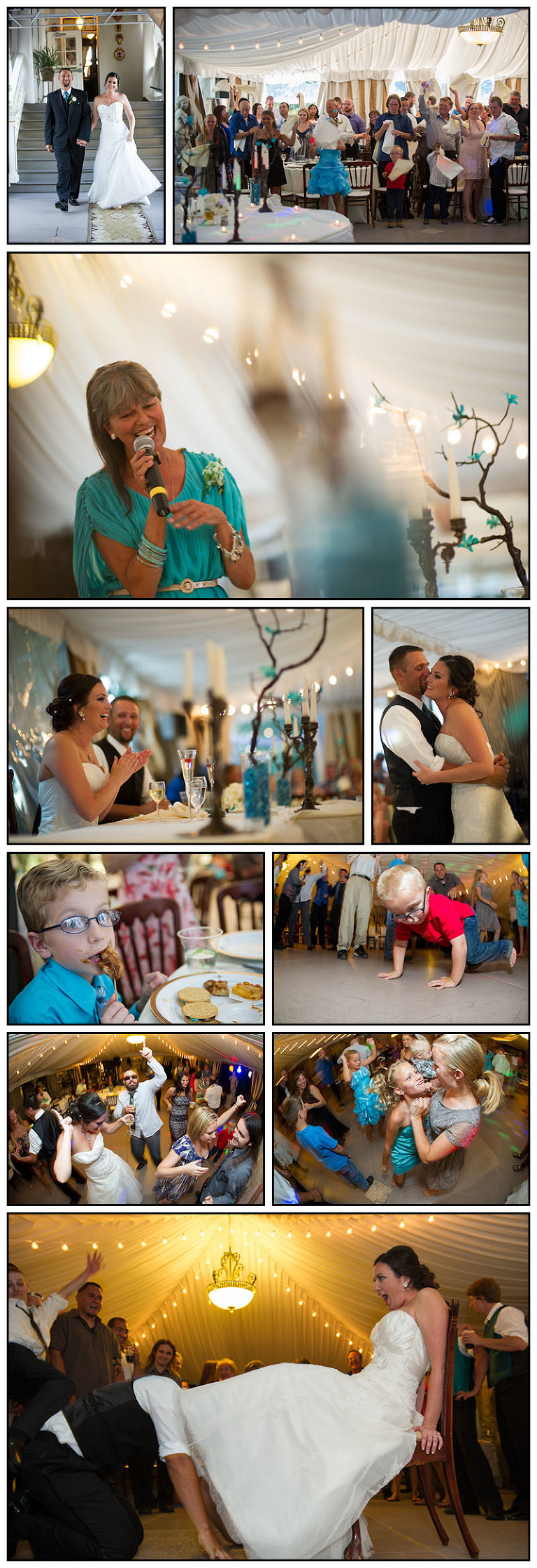 Brianna's wedding reception at the Jefferson Street Mansion in Benicia