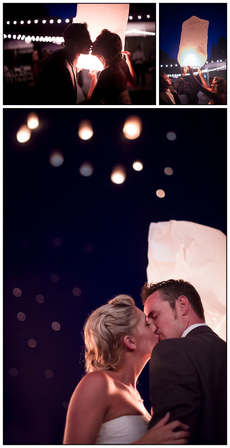 Sky Lanterns at Garden Valley Ranch in Petaluma