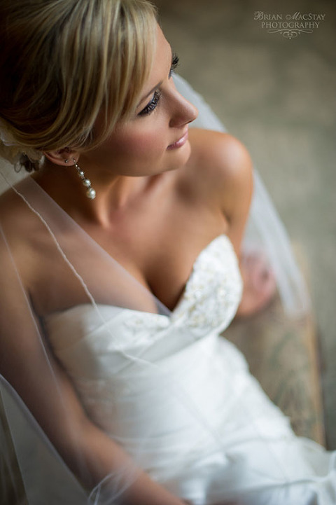 Bridal Portrait of Janelle from her wedding at Catta Verdera Country Club Lincoln