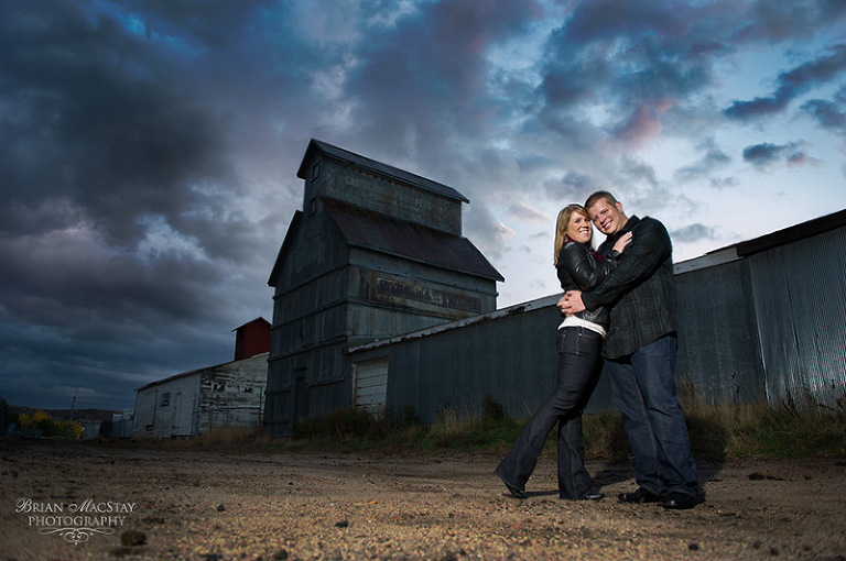 Engagement Photo in Castle Rock, Colorado with Breann & Ab