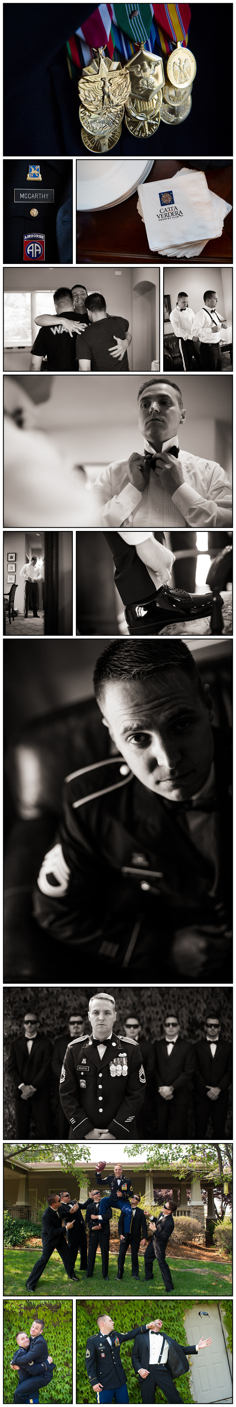 Groomsmen Getting Ready at the Catta Verdera Country Club in Lincoln