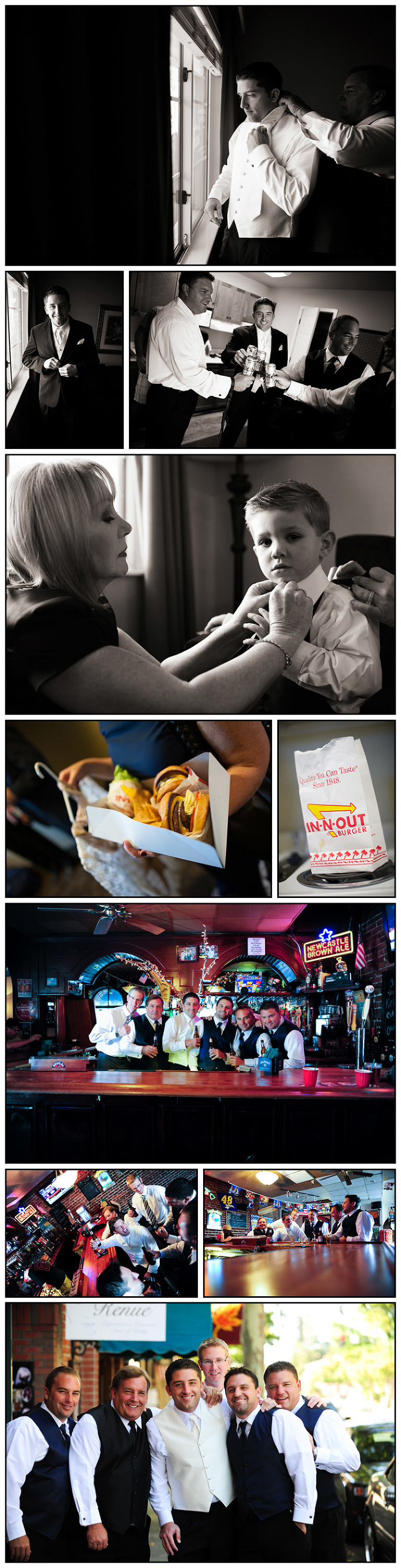 Guys Getting Ready photos before the wedding at Crow Canyon Country Club in Danville