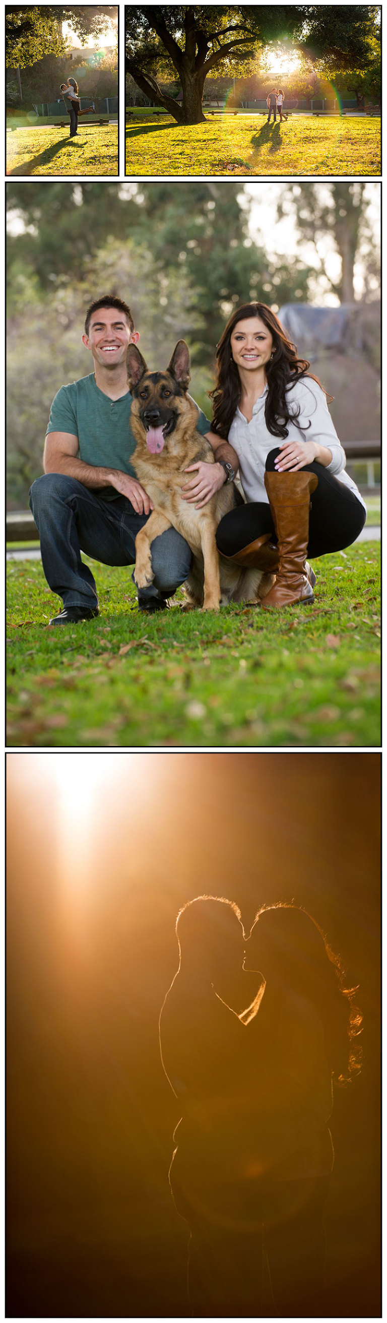 Lauren and Randy's engagement photo shoot at Villa Montalvo in Saratoga 2