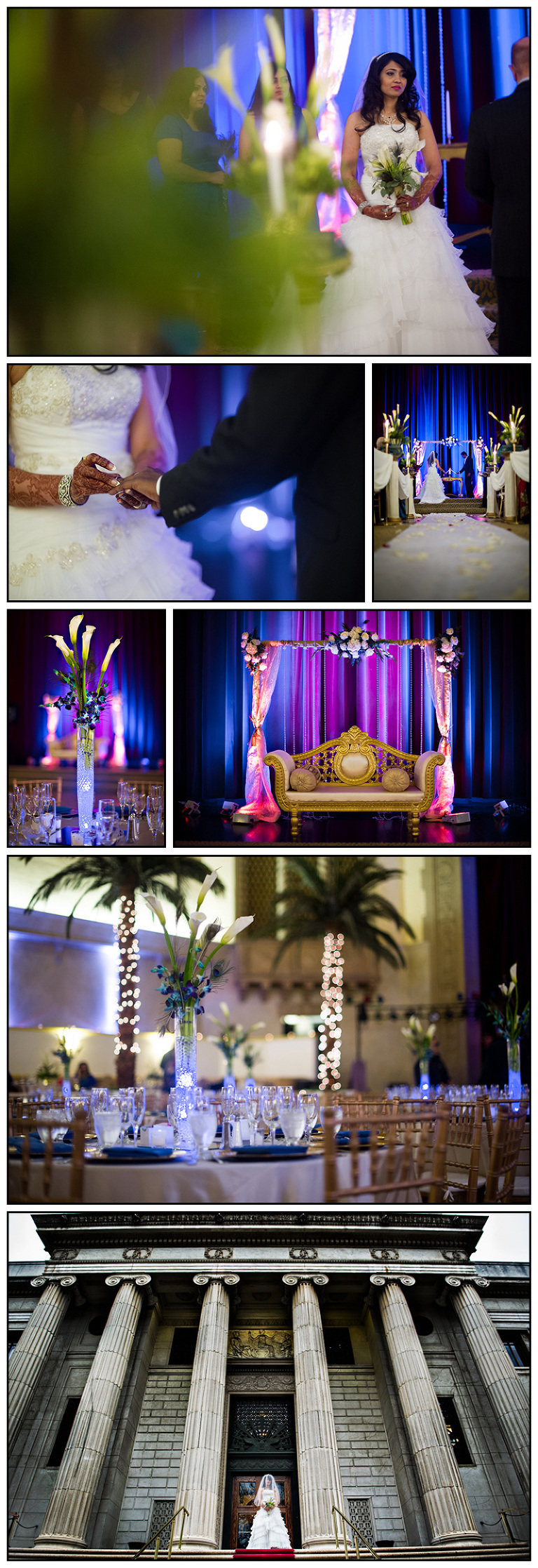 Christian ceremony at The Corinthian Grand Ball Room in San Jose
