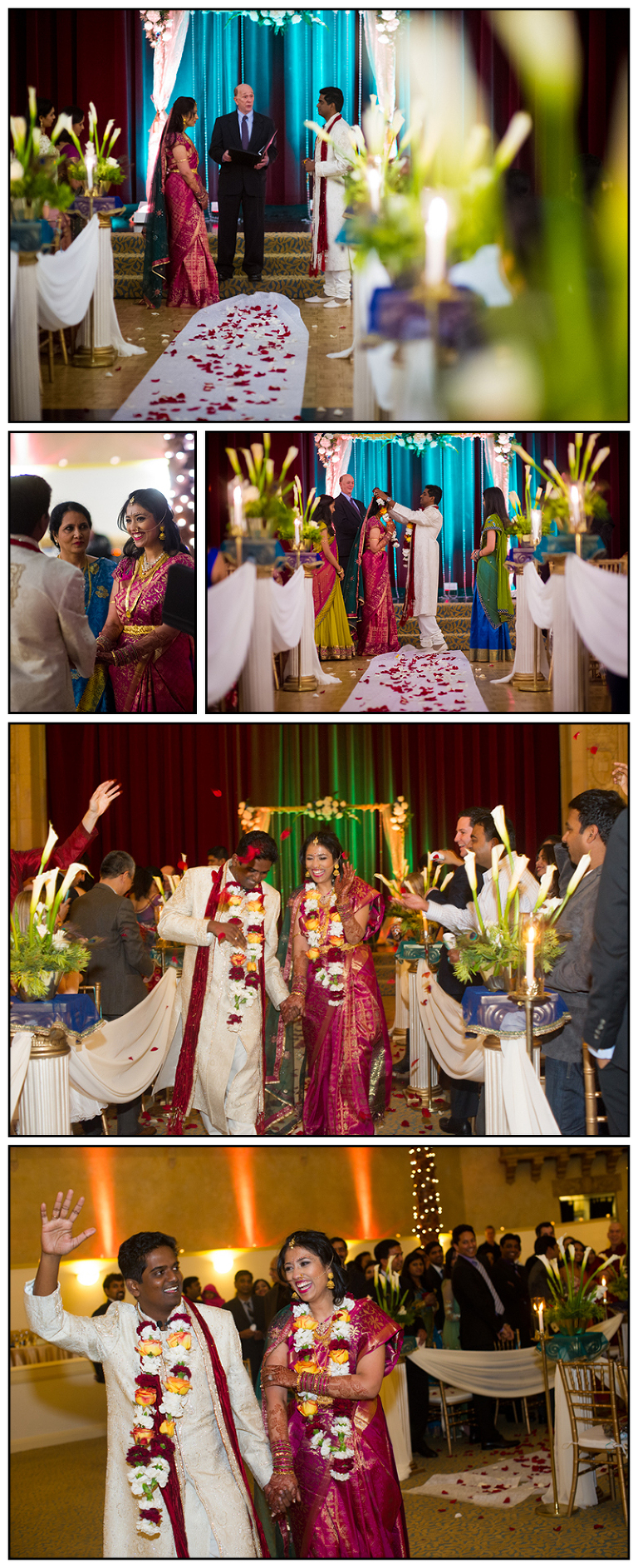 Indian Ceremony at the Corinthian Grand Ball Room in San Jose