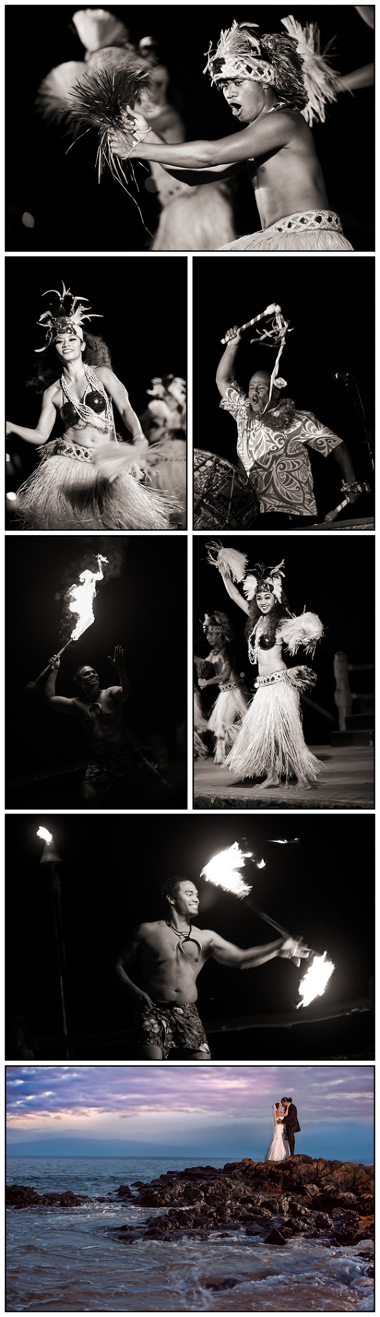 Luau during a destination Wedding in Maui Hawaii at Wailea Marriott 3