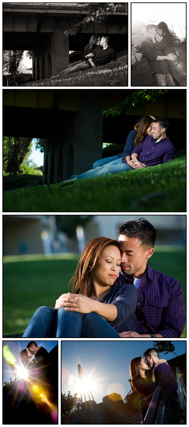 Engagement Shoot Tower Bridge Sacramento 1