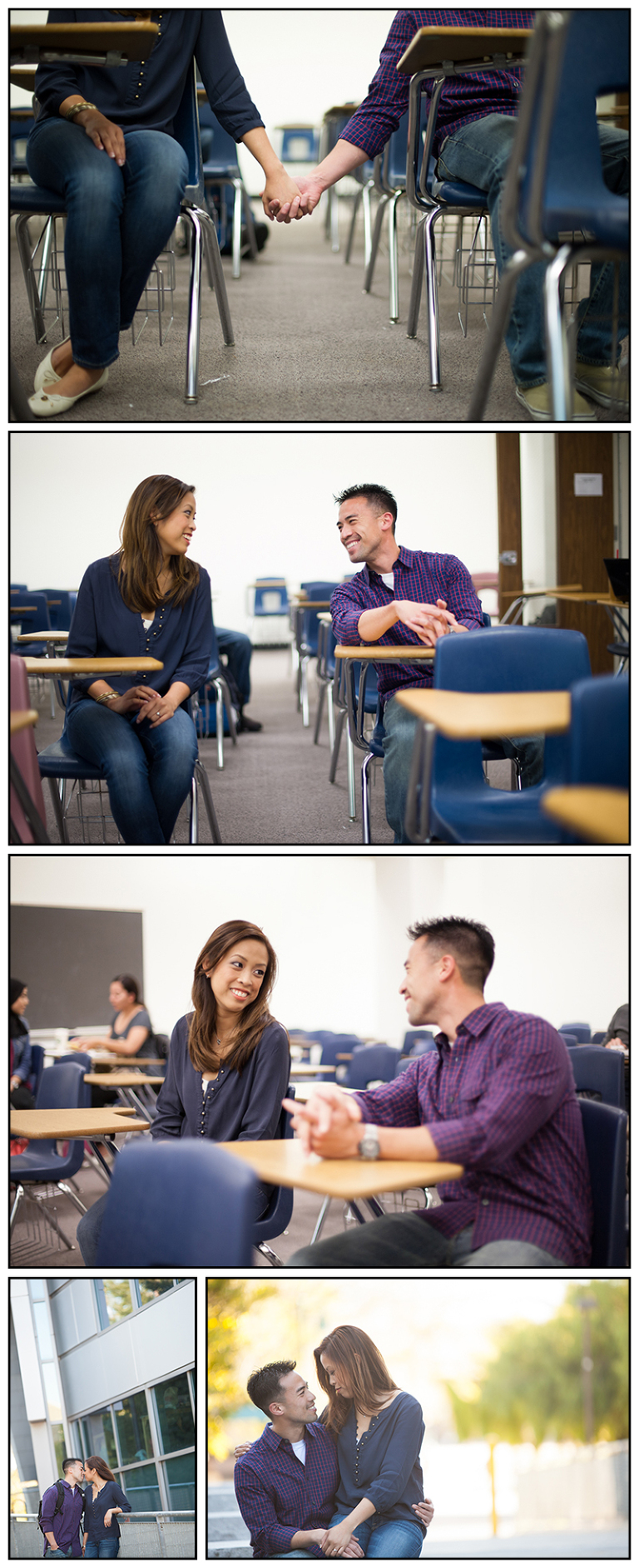 Engagement Shoot at Sacramento State 1