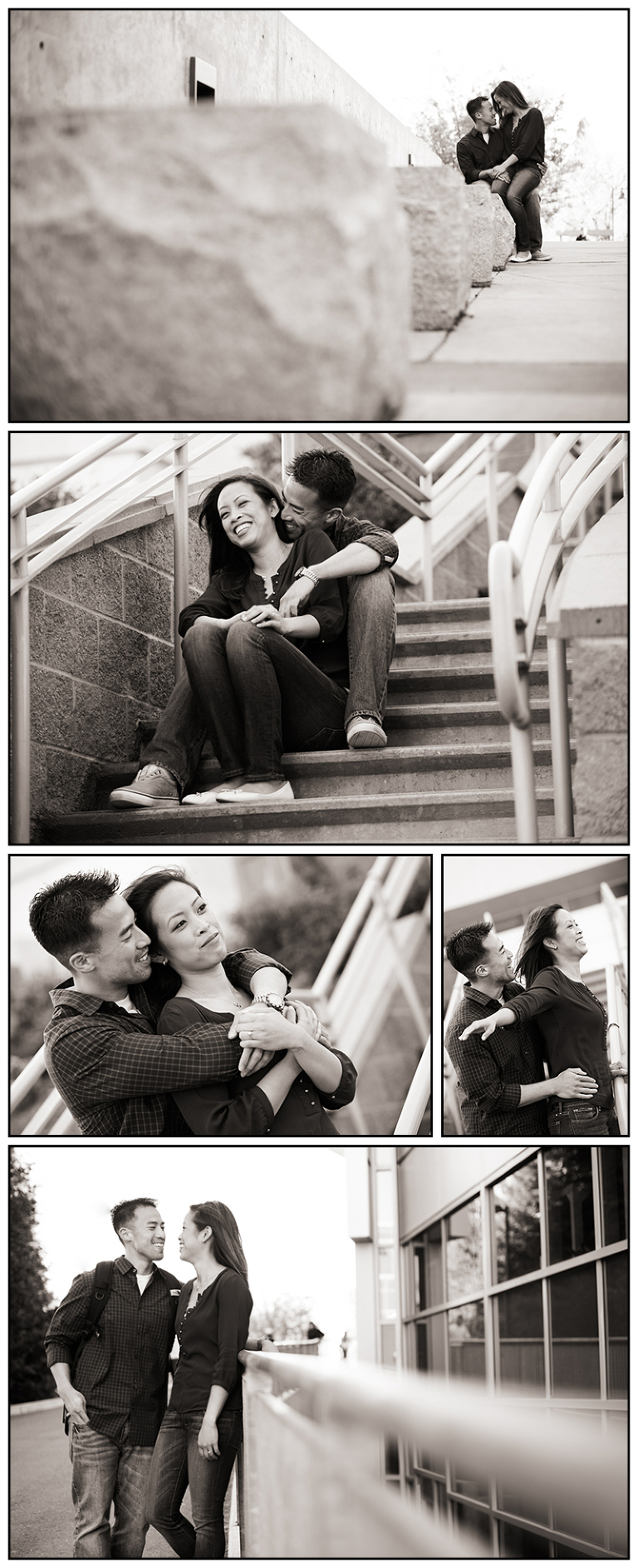 Engagement Shoot at Sacramento State 2