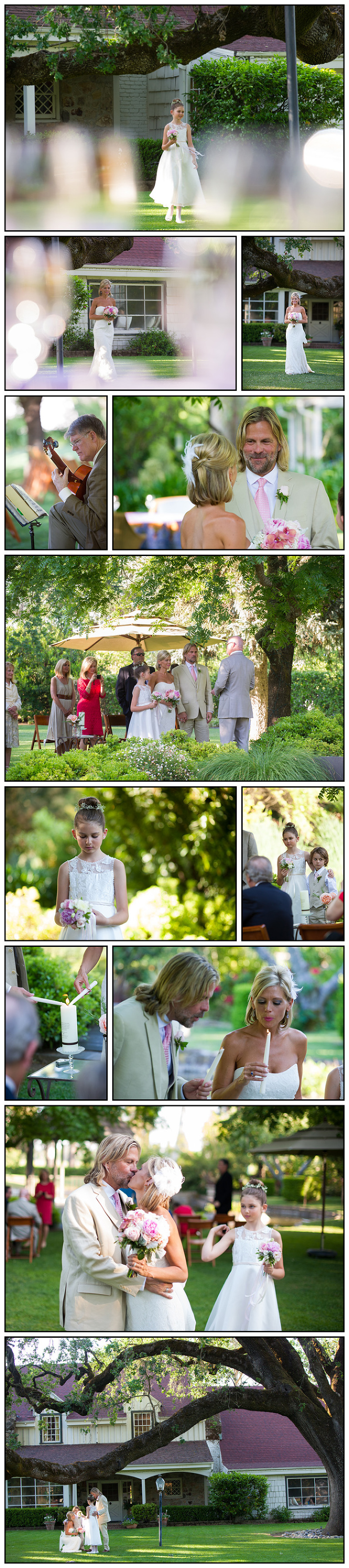 Wedding Ceremony at Napa Wedding