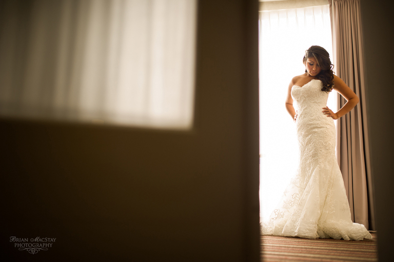 Hilton San Jose Wedding - Bride