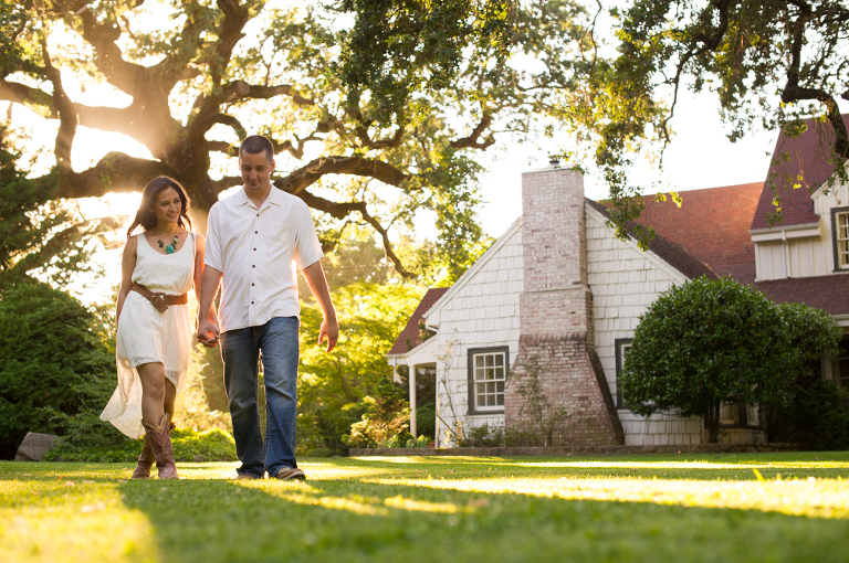 Engagement photos in Napa