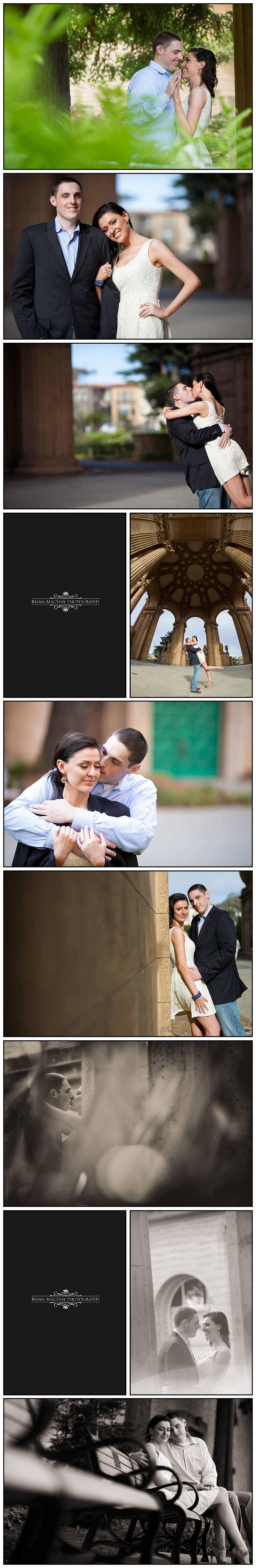 Palace of Fine Arts Engagement Photos