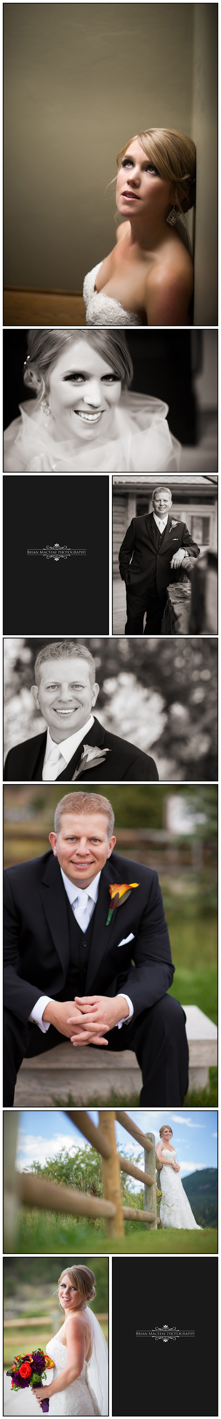 Bride-and-Groom-Portraits at Evergreen Lake House in Colorado Wedding