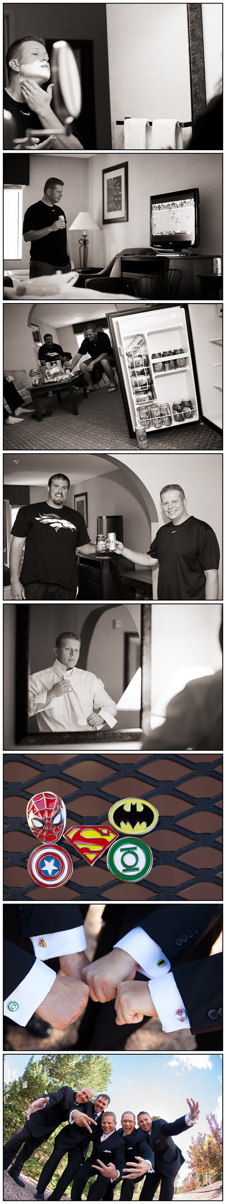 Bride-Getting-Ready Evergreen Lake House Colorado Wedding