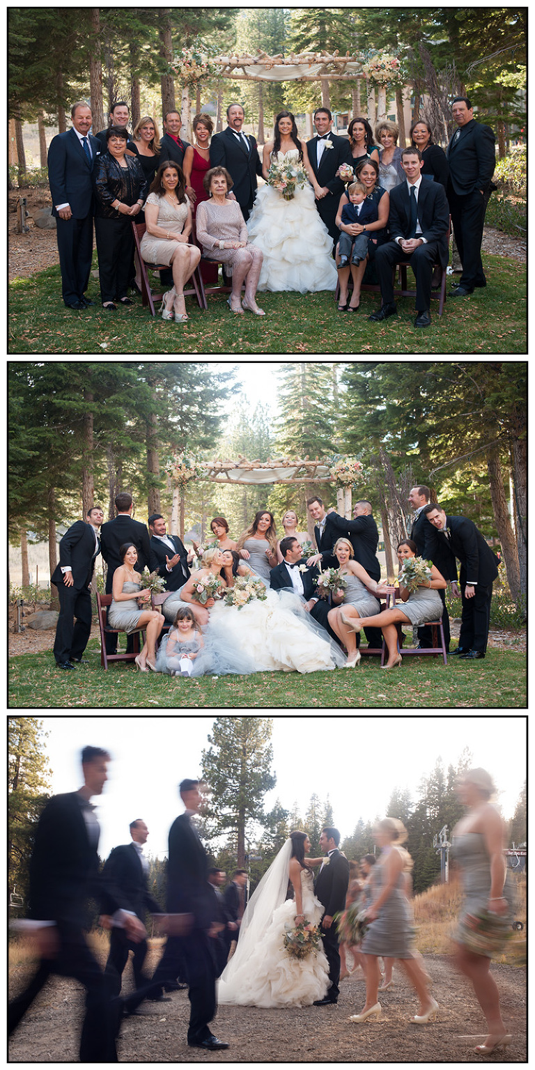 Wedding Family Portraits at Ritz Carlton Lake Tahoe