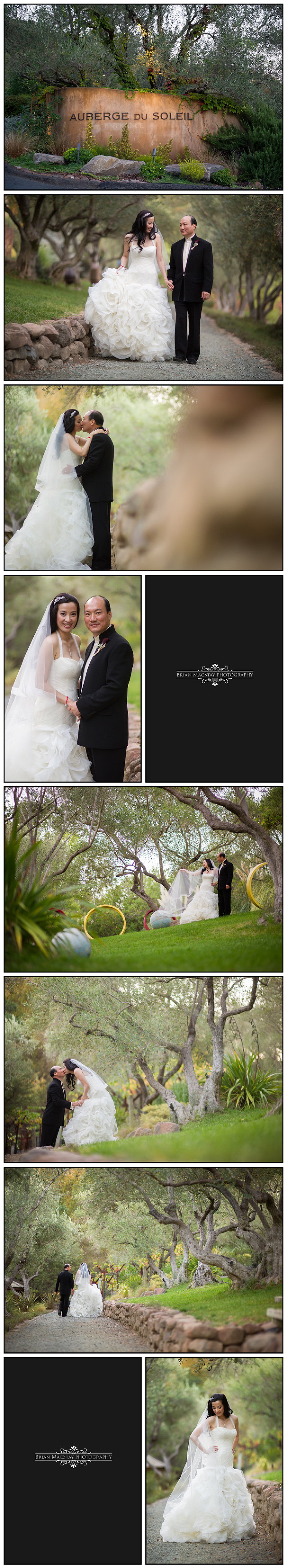 Wedding Romantic Portraits at Auberge du Soleil