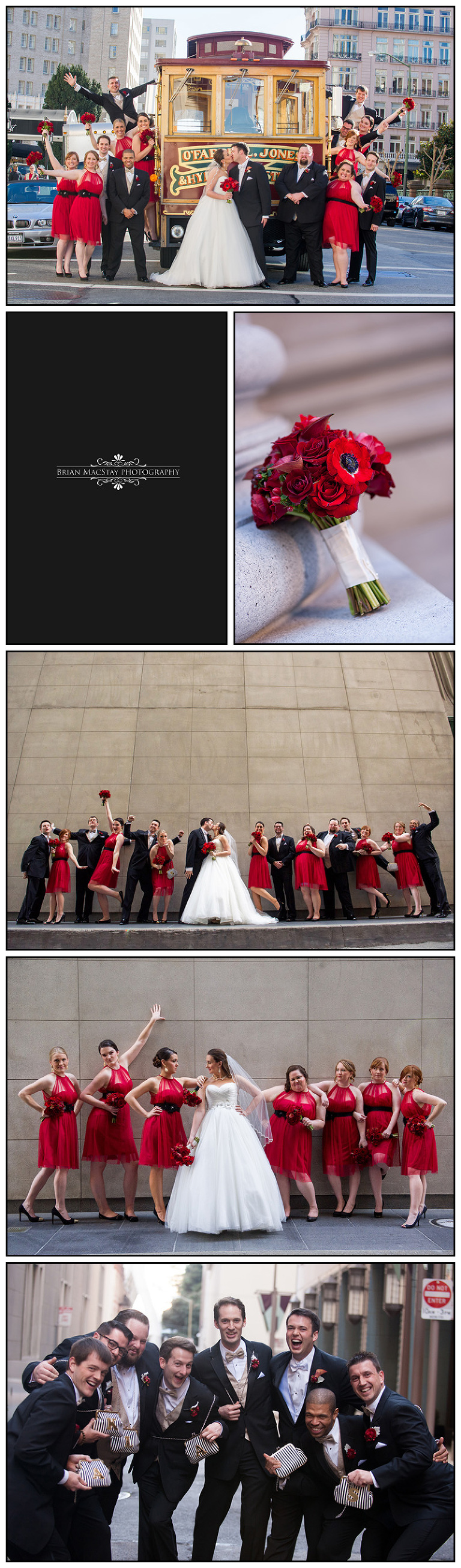 Wedding Party Photos in San Francisco