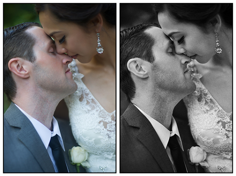 Black and White Wedding Photography