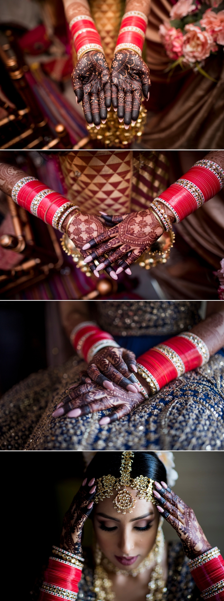 mehndi ceremony look
